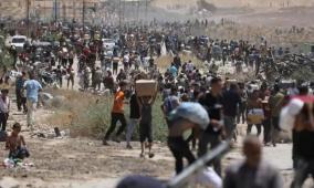 16 شهيدا و100 مصاب في مجزرة جديدة يرتكبها الاحتلال بحق منتظري المساعدات وسط قطاع غزة