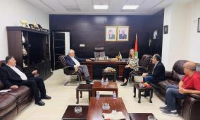 العالول يُطلع وفدا أمميا على مستجدات الأوضاع في الضفة وغزة