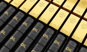 ارتفاع أسعار النفط والذهب