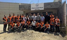 افتتاح غرفة طوارئ وإسعاف بلدية سنجل قرب منطقة التل والباطن في سنجل
