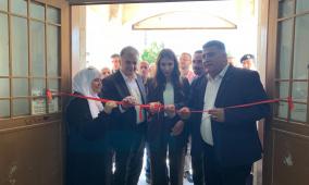 وزيرة العمل تفتتح مركزاً للتدريب المهني في بلدة عقربا وتخرج 56 طالبة في تخصصات ممهنية نوعية