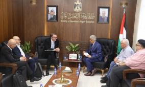 برهم يبحث مع برنامج (UNDP) توسيع آفاق التعاون