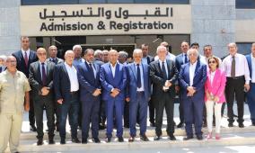 برهم يزور جامعة الزيتونة للعلوم والتكنولوجيا في سلفيت ويطلع على خططها التطويرية