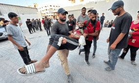 5 شهداء و7 إصابات في استهداف طيران الاحتلال فرق تأمين المساعدات شمال غزة
