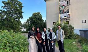 طلبة من الجامعة العربية الأمريكية يمثلون فلسطين في فعالية "التجمع الأوروبي لطلبة العمارةEASA " في فنلندا
