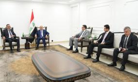 وزير الخارجية العراقي يؤكد موقف بلاده الثابت والداعم لحقوق شعبنا