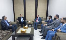 الوزير عساف يبحث مع وزير الإعلام السوري التعاون المشترك