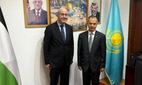 السفير أبوزيد يستعرض مع نظيره الجزائري التطورات الميدانية ويشيد بالمواقف الثابتة للجزائر