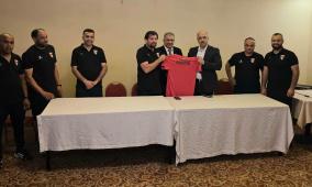 قائد قوات الأمن الوطني الفلسطيني يهنئ المنتخب الأولمبي بفوزه على نظيره اللبناني