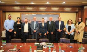 في إطار التعاون المشترك مؤسسة ياسر عرفات تزور جامعة النجاح الوطنية