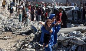 الحرب على غزة: تصعيد إسرائيلي واسع واستهداف مناطق تجمع النازحين