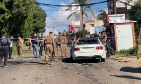 شهيد في غارة إسرائيلية على سيارة بطريق الخردلي جنوبي لبنان