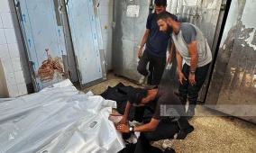 4 شهداء وعدد من الجرحى جراء قصف الاحتلال خيمة نازحين وسط مدينة غزة