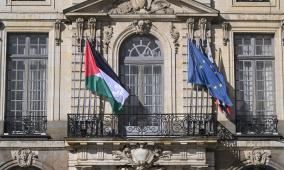 21 بلدية فرنسية ترفع العلم الفلسطيني وإضاءة برج إيفل تزامنا مع اعتراف باريس بدولة فلسطين في الأمم المتحدة