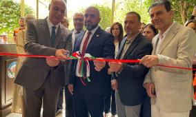 وزير الثقافة يفتتح معرض الخط العربي المتنقل "حروف تجوب الوطن"