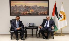 الشيخ يلتقي القنصل الإيطالي العام