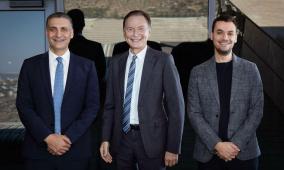وزير الاتصالات يبحث مع بشار مصري وملحم التحديات الراهنة في قطاع الاتصالات