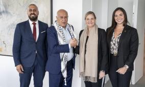 رئيسة اللجنة الأولمبية الدولية تؤكد تضامنها مع الرياضيين الفلسطينيين