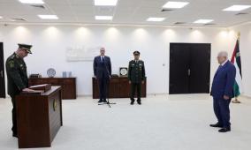 العميد خالد سبيتان يؤدي اليمين القانونية أمام الرئيس نائبا عاما عسكريا