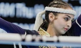 فيفيان عليص تهدي فلسطين إنجازًا غير مسبوقًا في المواي تاي.. ورئيس الاتحاد يتحدث لـ"راية" عن سر النجاح