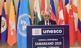 أبو زهري أمام اليونسكو: ما يجري في فلسطين حرب إبادة ممنهجة