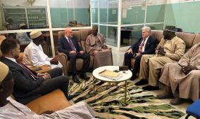 الهباش لدى لقاء علماء ودعاة سنغاليين: القدس قضية المسلمين جميعا وأولويتنا تعزيز صمود شعبنا في غزة