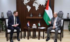 تفاصيل لقاء رئيس الوزراء مع وزير خارجية هولندا