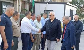 وزير الداخلية يلتقي لجان السلم الأهلي في محافظة قلقيلية