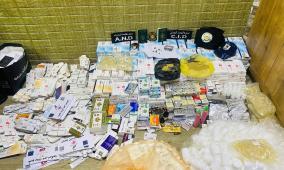 الشرطة تضبط معملا لتصنيع وتزوير الأدوية في طولكرم