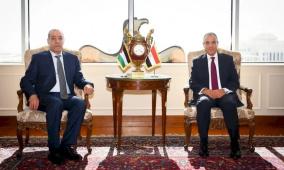 عبد العاطي والشيخ يبحثان التحضيرات الجارية لعقد المؤتمر الدولي لإعادة إعمار غزة