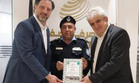 تكريم مصرف الصفا على جهوده في الحملة الشرطية للوقاية من الجريمة
