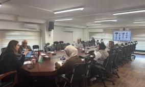 وزيرة العمل تعقد اجتماعاً مع مدراء مديريات العمل في المحافظات