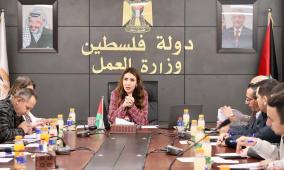 وزيرة العمل تترأس الاجتماع الرابع للمجلس الاستشاري الشبابي