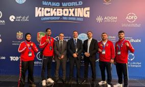 منتخبنا الوطني للكيك بوكسينغ يفتتح مشاركته في بطولة العالم بأبو ظبي