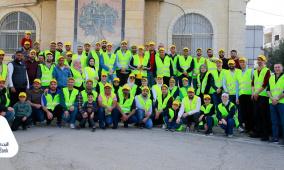 البنك الإسلامي الفلسطيني ينفذ نشاطاً تطوعياً في بيتونيا بالشراكة مع البلدية