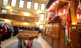 إحياء اليوم الدولي للتضامن مع الشعب الفلسطيني في بودابست