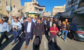 مسيرة صامتة في كفر ياسيف احتجاجاً على مقتل الطالب نبيل صفية