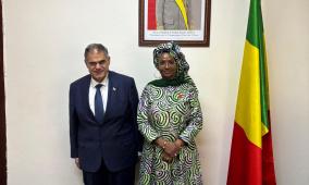 سفير دولة فلسطين لدى مالي يبحث مع وزيرة ريادة الأعمال والتشغيل سبل تعزيز التعاون الثنائي