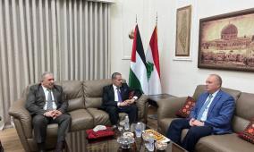 الممثل الخاص للرئيس والسفير الأسعد يلتقيان السفير الروسي في لبنان