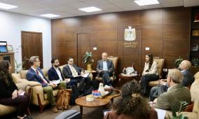 وزارة العمل تستقبل وفداً من الصندوق الدولي للتنمية الزراعية (إيفاد) لتعزيز فرص التشغيل في فلسطين