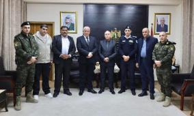 وزير الداخلية يشارك في زيارة حكومية لطوباس ويجري سلسلة لقاءات لتعزيز السلم الأهلي في جنين