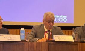 برهم يشارك في ندوة دولية لليونسكو حول مستقبل الحق في التعليم