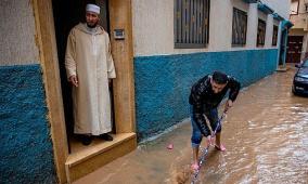 مصرع 21 شخصا في فيضانات مفاجئة بالمغرب