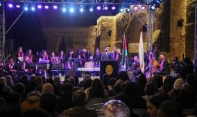 لاول مرة امام كنيسة: كونسرت ملائكة مريم لمؤسسة مريم وبلدية بيت لحم