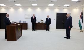 سلامة يؤدي اليمين القانونية أمام الرئيس وزيرا للمالية والتخطيط