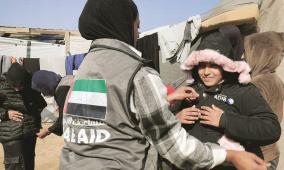 بدعم من وكالة الإمارات.. مؤسسة "القلب الكبير" تواسي قلوب الصغار في النصيرات