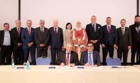 جامعة القدس تبدأ بناء كلية "حماد الحرازين للتكنولوجيا" وتوقّع أولى اتفاقياتها الدولية للشهادة المزدوجة