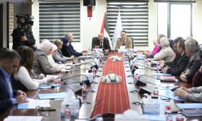 ورشة تناقش بطاقات الوصف الوظيفي للوظائف الإشرافية لسلطة المياه