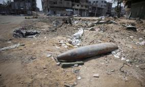 الاتصال الحكومي: خطوات متسارعة لإزالة المخلفات غير المنفجرة بغزة