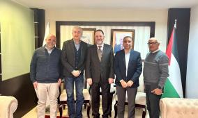 رئيس سلطة المياه يبحث مع المدير التنفيذي الجديد لمصلحة مياه القدس تطوير الخدمات وتعزيز استدامة الموارد